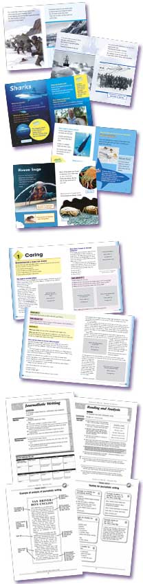 Examples of Primary text design