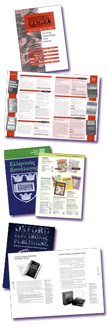Examples of catalogue design